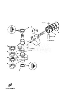 F30A drawing CRANKSHAFT--PISTON