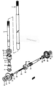 DT4 From d-10001 ()  1983 drawing TRANSMISSION