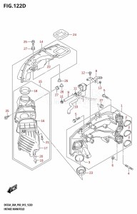 DF30A From 03003F-510001 (P03)  2015 drawing INTAKE MANIFOLD (DF25ATH:P03)