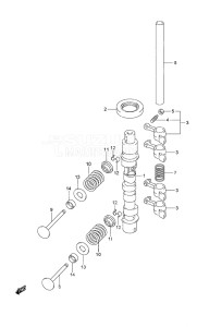 Outboard DF 9.9B drawing Camshaft