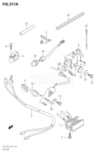 DF15 From 01503F-210001 (P01)  2012 drawing RECTIFIER (DF15:P01)