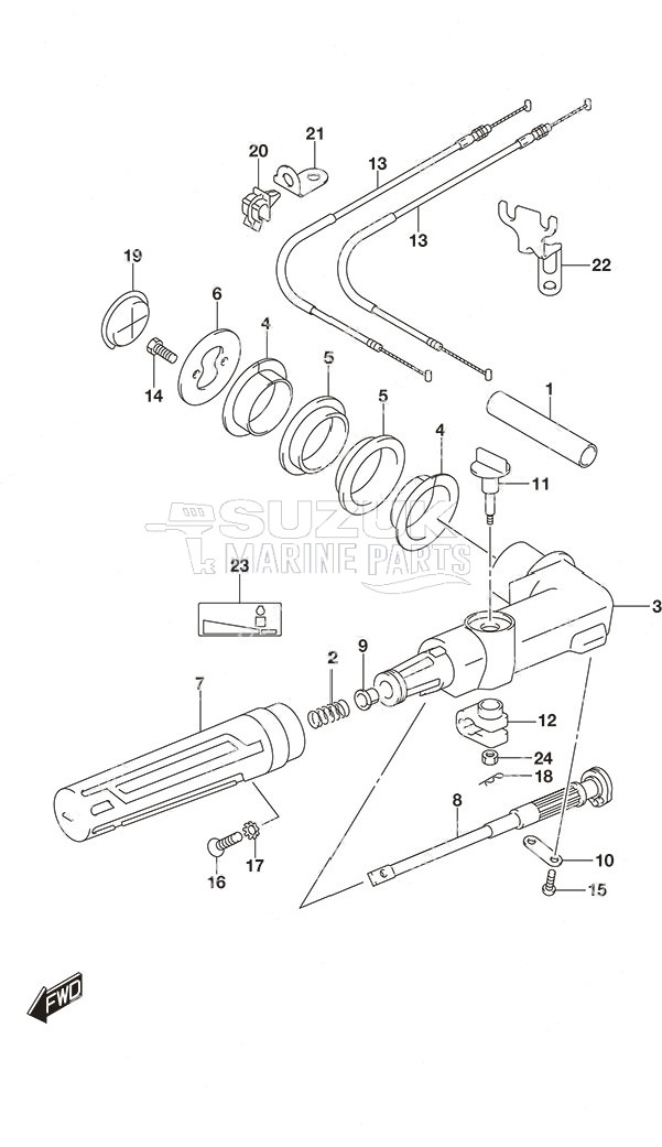 Tiller Handle