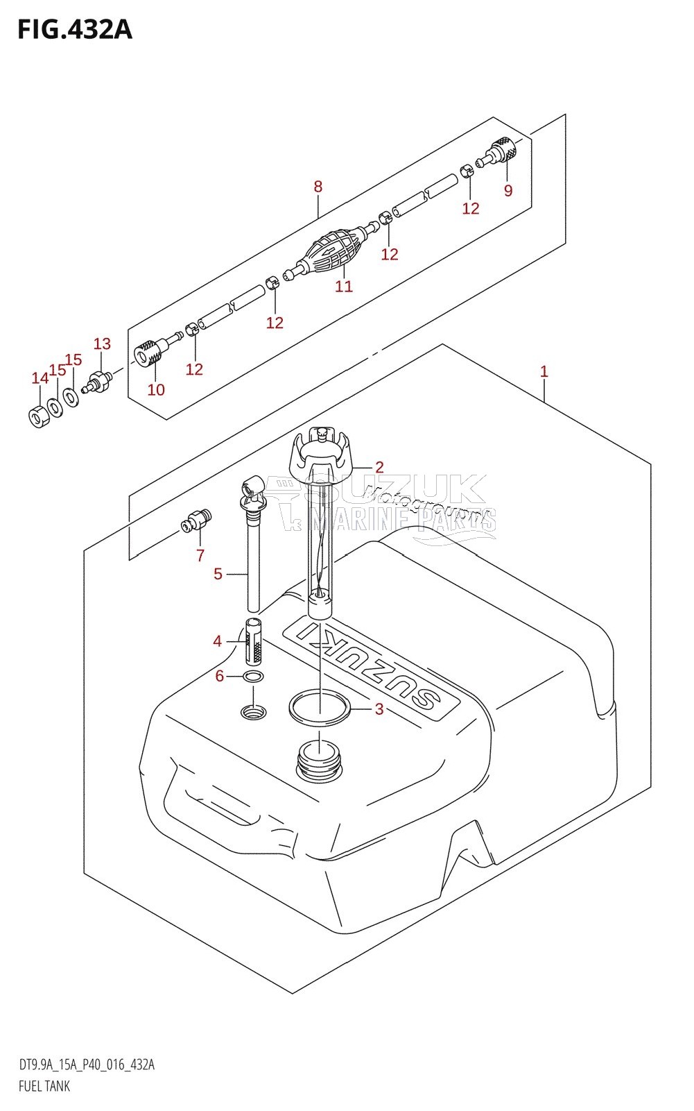 FUEL TANK (DT9.9A:P40)