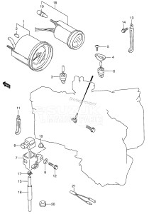 DT150STCL From 15002-971001 ()  1999 drawing SENSOR /​ METER (DT150(S) /​ 200)