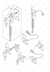 DF 140 drawing Switch (2002-2004)