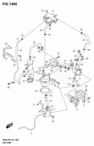 DF20A From 02002F-710001 (P01 P40)  2017 drawing FUEL PUMP (DF15AR:P01)