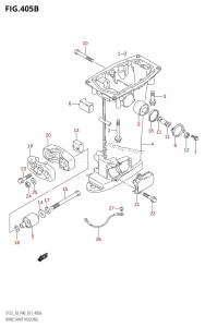 DT30 From 03005-310001 ()  2013 drawing DRIVE SHAFT HOUSING (DT30:P40)