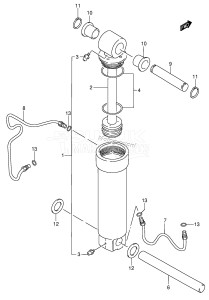 DT150 From 15003-371001 ()  2003 drawing TILT CYLINDER