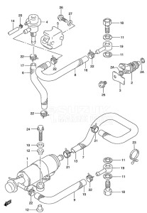 DT 140 drawing Fuel Injector (DT140EFI