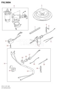 DF15 From 01503F-010001 (P01)  2010 drawing OPT:STARTING MOTOR (K4)