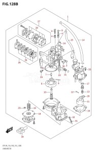 DT9.9A From 00993K-410001 (P36 P40)  2014 drawing CARBURETOR (DT9.9AK:P40)