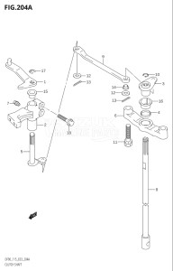 11501Z-880001 (2008) 115hp E03-USA (DF115WZK9  DF115ZK8  DF115ZK9) DF115Z drawing CLUTCH SHAFT (K1,K2,K3)