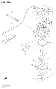 00252F-410001 (2014) 2.5hp P01-Gen. Export 1 (DF2.5) DF2.5 drawing CARBURETOR