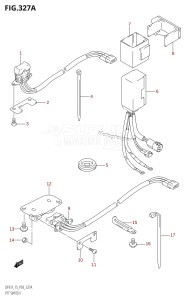 DF15 From 01502F-510001 (P03)  2005 drawing PTT SWITCH (DF9.9T,DF9.9TH)