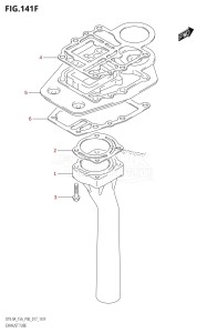 DT9.9A From 00996 -710001 (P36-)  2017 drawing EXHAUST TUBE (DT15A:P40)