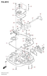 DF250 From 25003F-910001 (E01 E40)  2019 drawing ENGINE HOLDER (DF200Z,DF225T,DF225Z,DF250T,DF250Z)