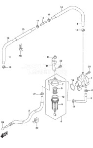 Outboard DF 175AP drawing Fuel Pump