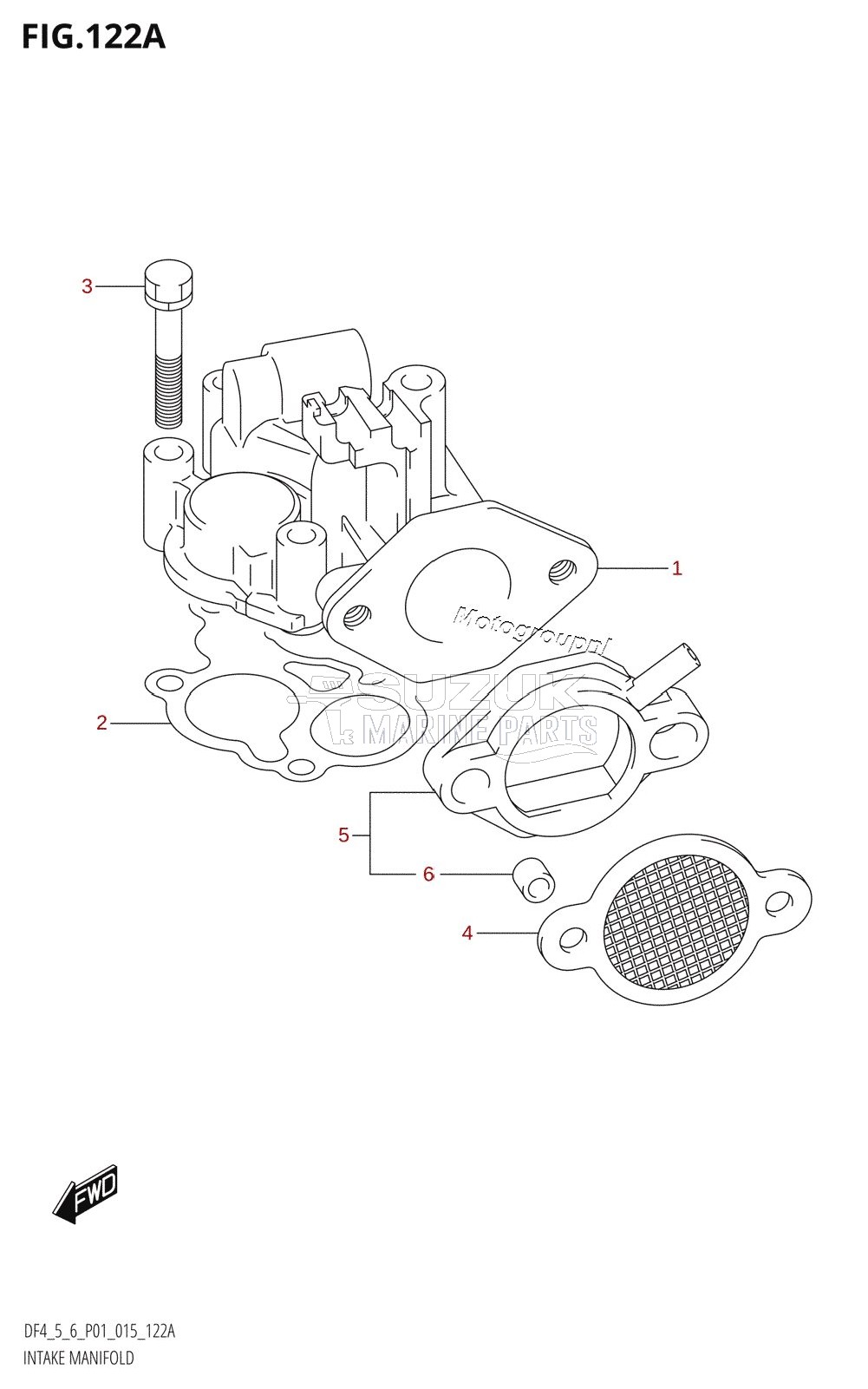 INTAKE MANIFOLD (DF4:P01)