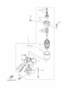 F50DETL drawing STARTING-MOTOR