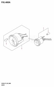 DF225T From 22503F-040001 (E01 E03 E40)  2020 drawing METER (E01,E11,E40)