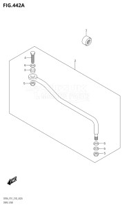 00994F-810001 (2018) 9.9hp P01-Gen. Export 1 (DF9.9A  DF9.9AR) DF9.9A drawing DRAG LINK (DF8AR,DF9.9AR)