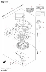 DF30A From 03003F-510001 (P01 P40)  2015 drawing RECOIL STARTER (DF30AR:P01)