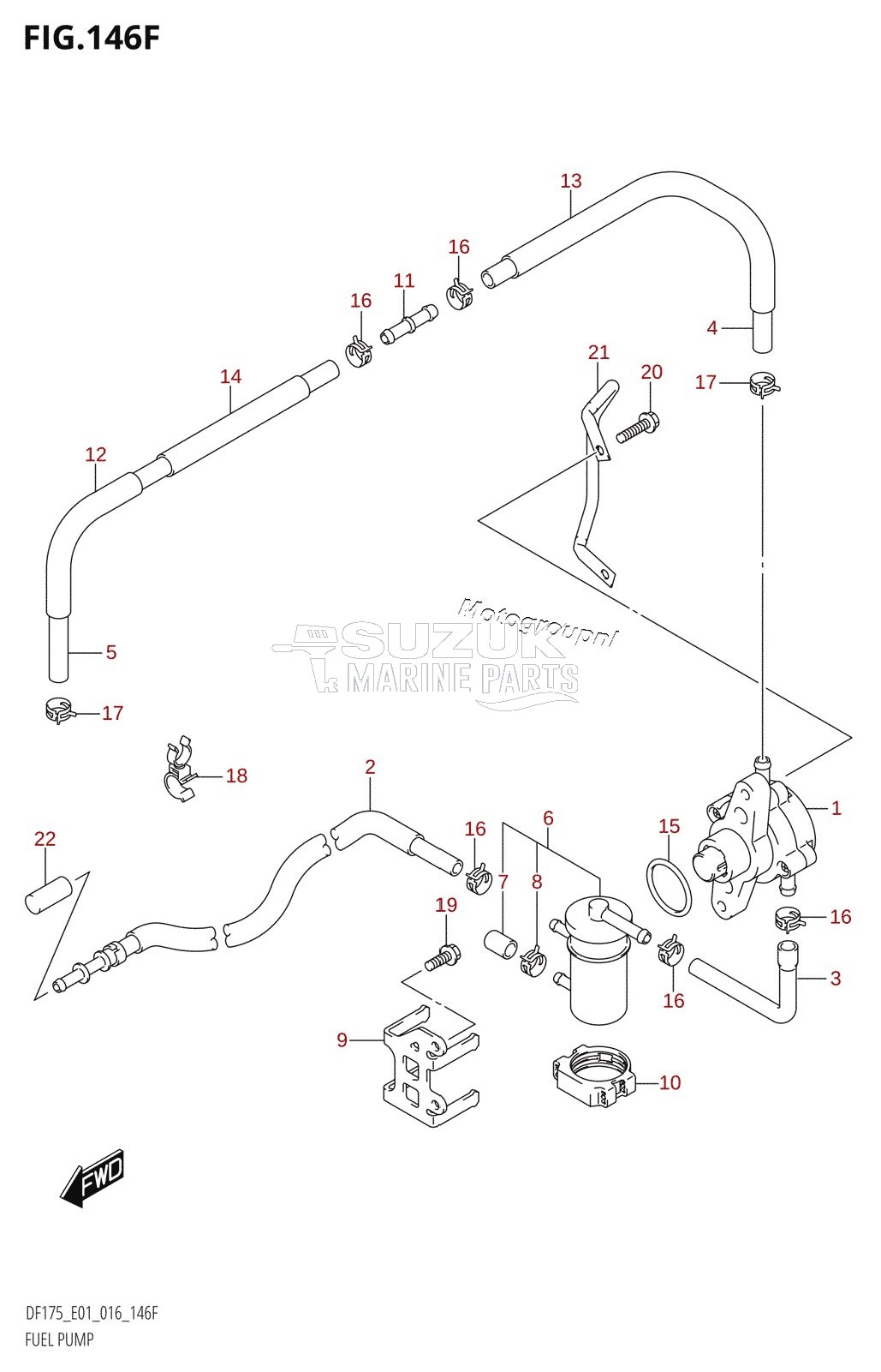 FUEL PUMP (DF150Z:E40)