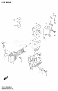 DF15A From 01504F-610001 (P03)  2016 drawing RECTIFIER /​ IGNITION COIL (DF20A:P03)