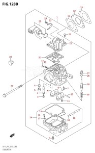 DF15 From 01503F-210001 (P01)  2012 drawing CARBURETOR (DF15R:P01)