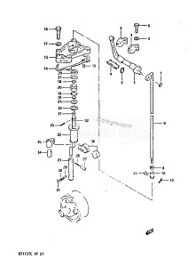 DT115 From 11502-300001 till 304574 ()  1983 drawing CLUTCH