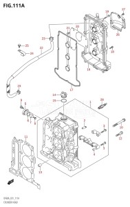 05003F-110001 (2011) 50hp E01-Gen. Export 1 (DF50AT  DF50ATH) DF50A drawing CYLINDER HEAD