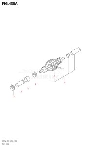 DF200Z From 20002Z-510001 (E01 E40)  2015 drawing FUEL HOSE