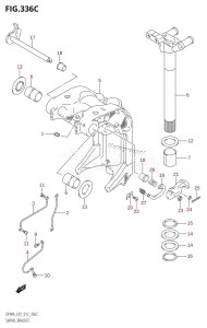 DF70A From 07003F-210001 (E01 E40)  2012 drawing SWIVEL BRACKET (DF70ATH:E01)