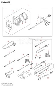 DF30A From 03003F-340001 (P01 P40)  2023 drawing OPT:MULTI FUNCTION GAUGE ((020,021):(DF25AT,DF30AR,DF30AT),021:DF25AR)