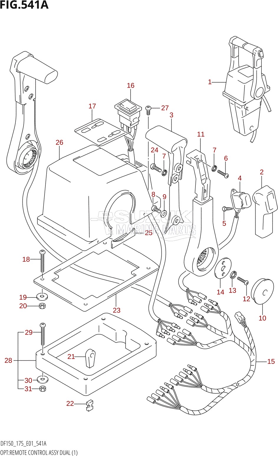 OPT:REMOTE CONTROL ASSY DUAL (1)