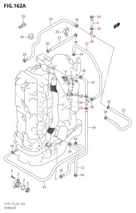 DF175Z From 17501Z-980001 (E03)  2009 drawing THERMOSTAT