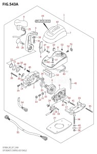 DF250A From 25003P-710001 (E03)  2017 drawing OPT:REMOTE CONTROL ASSY SINGLE