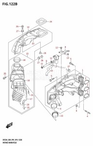 DF25A From 02504F-910001 (P01)  2019 drawing INTAKE MANIFOLD (DF30A,DF30AR,DF30AT,DF30ATH,DF30AQ)