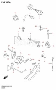 DF200A From 20003F-610001 (E03 E40)  2016 drawing SENSOR