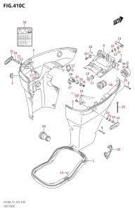 DF140A From 14003F-910001 (E11 E40)  2019 drawing SIDE COVER (DF115AST)