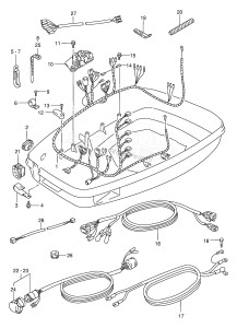 DT150 From 15003-581001 ()  1995 drawing HARNESS (DT200EPI /​ 150EPI /​ 225)(*)