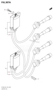 DF140AZ From 14003Z-410001 (E01)  2014 drawing IGNITION COIL