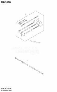 DF20A From 02002F-510001 (P03)  2015 drawing OPT:REMOCON CABLE (DF20AR:P03)