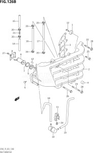 06001F-151001 (2001) 60hp E03-USA (DF60THK1  DF60TK1) DF60 drawing INLET MANIFOLD ((DF60T,DF60TH,DF60TJ):(X,Y,K1))