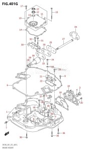 DF225T From 22503F-210001 (E01)  2012 drawing ENGINE HOLDER (DF225Z:E01)