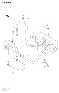 DF70 From 07001F-861001 (E01)  1998 drawing FUEL PUMP (W,X,Y,K1,K2,K3,K4,K5,K6)