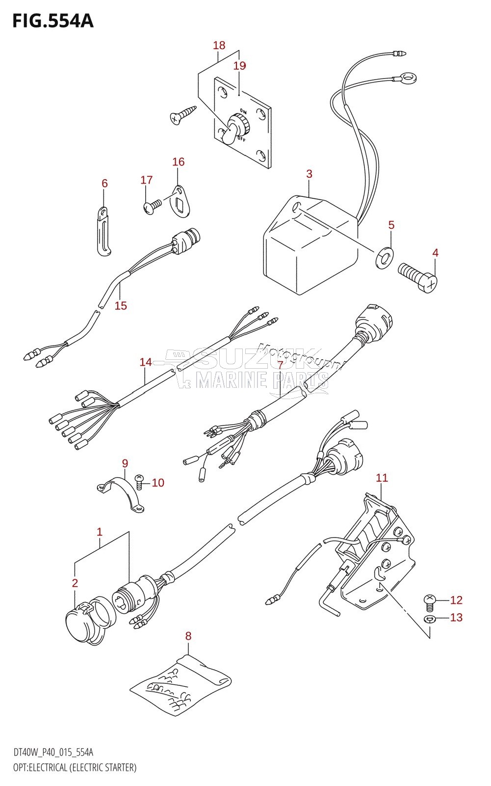 OPT:ELECTRICAL (ELECTRIC STARTER) (DT40W:P40:E-STARTER)