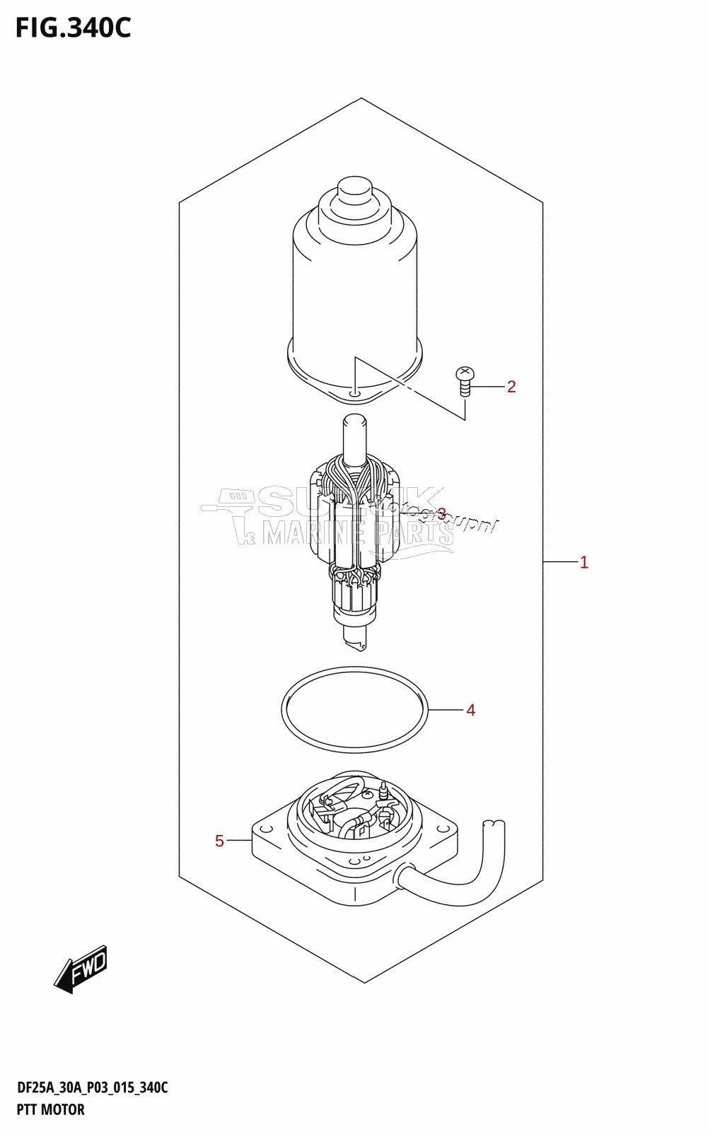 PTT MOTOR (DF30AT:P03)