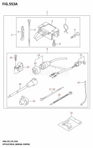 DF8A From 00801F-910001 (P01)  2019 drawing OPT:ELECTRICAL (MANUAL STARTER) (DF8A,DF9.9A)