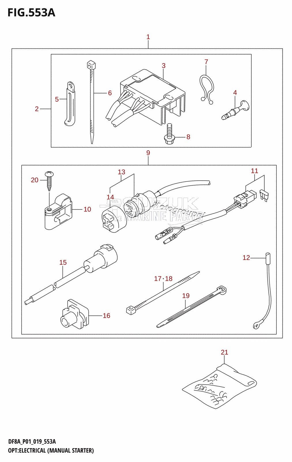 OPT:ELECTRICAL (MANUAL STARTER) (DF8A,DF9.9A)